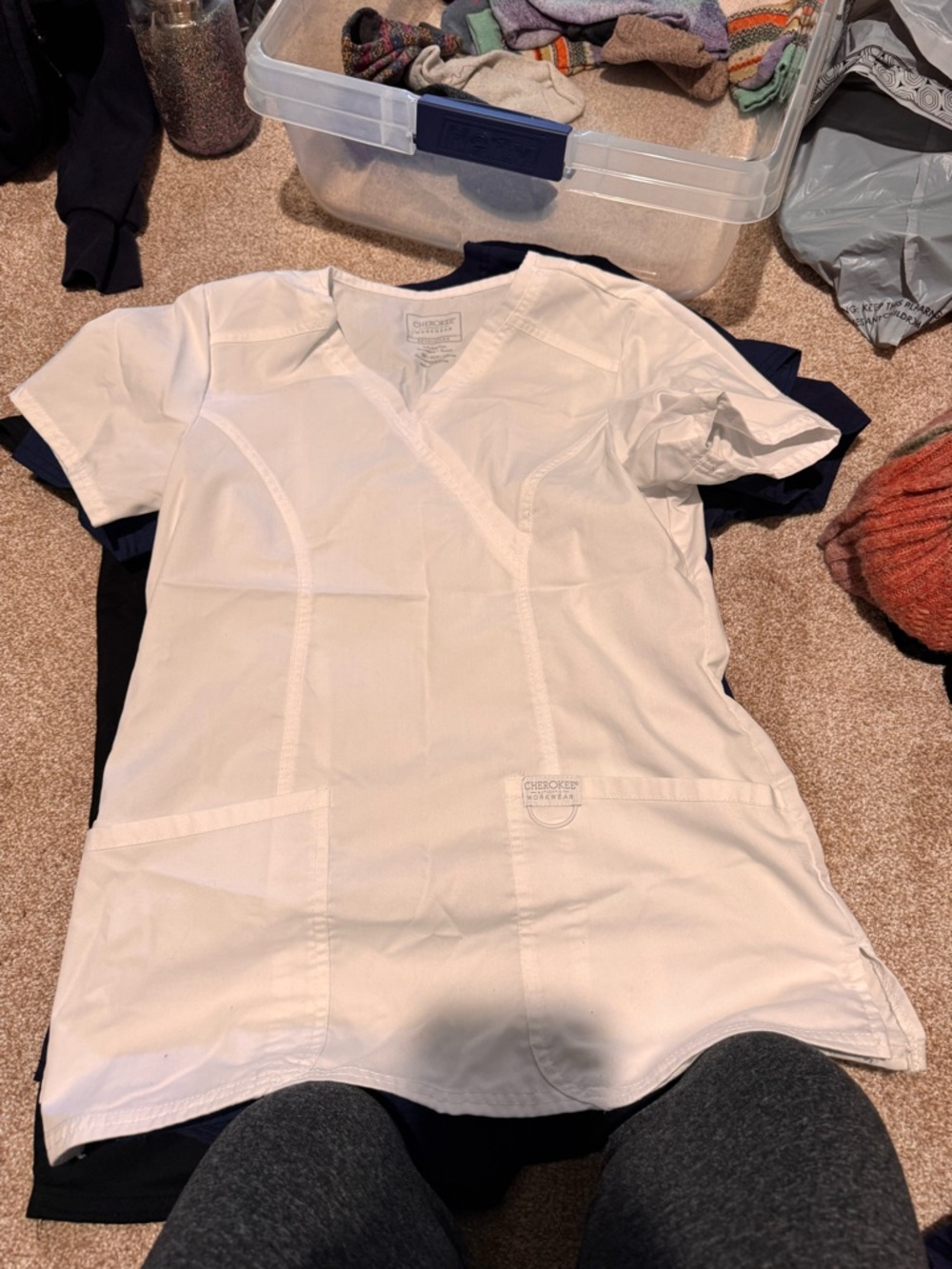 Cherokee Scrub Tops - Picture 2 of 3